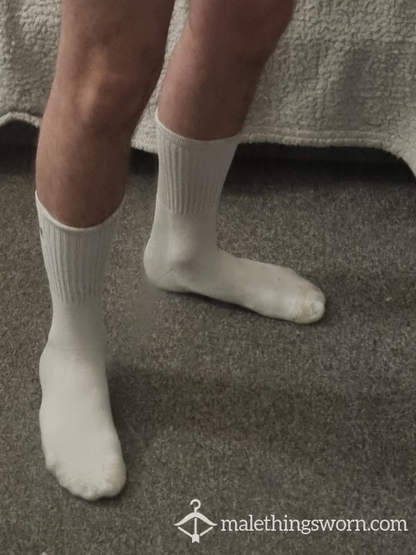 Dirty White Socks