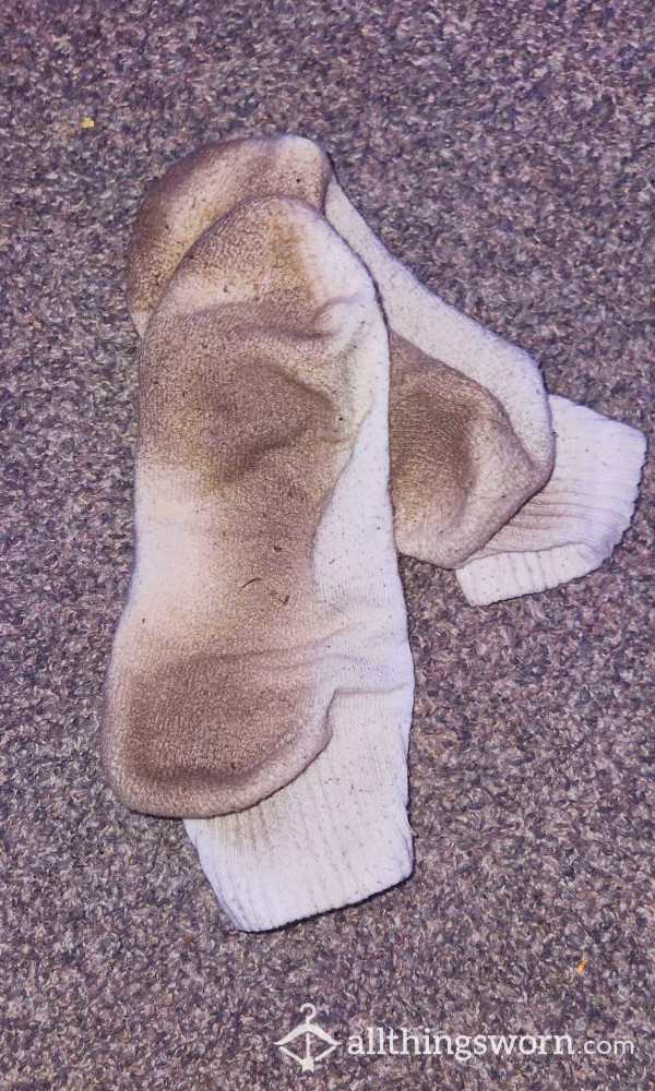 Dirty White Socks