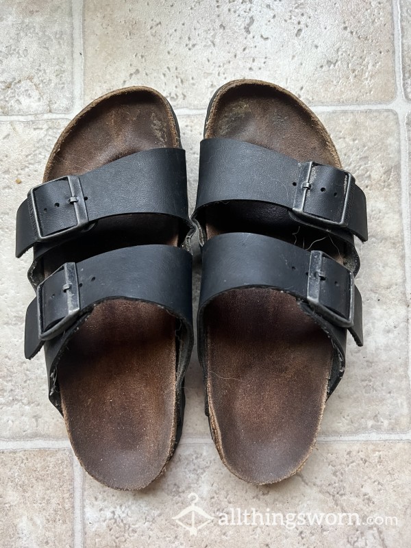 Dirty Worn Birkenstocks