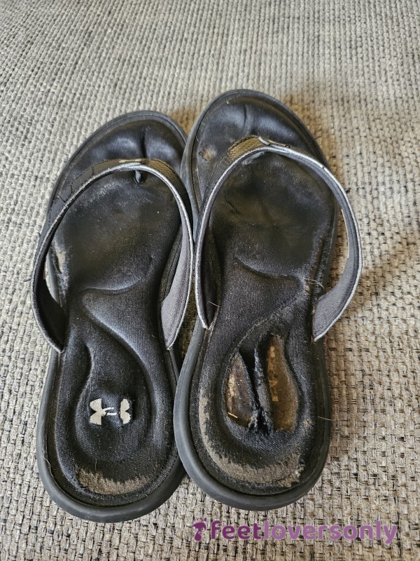 Dirty Worn Flip Flops!