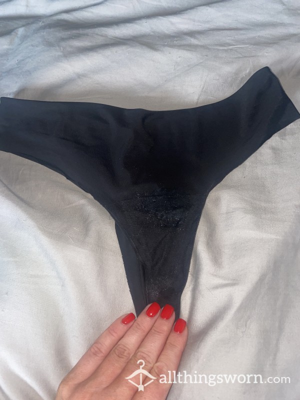 Dirty Worn Thongs With C*m Juices