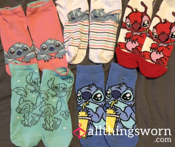 Disney St*tch Socks, Custom Wear