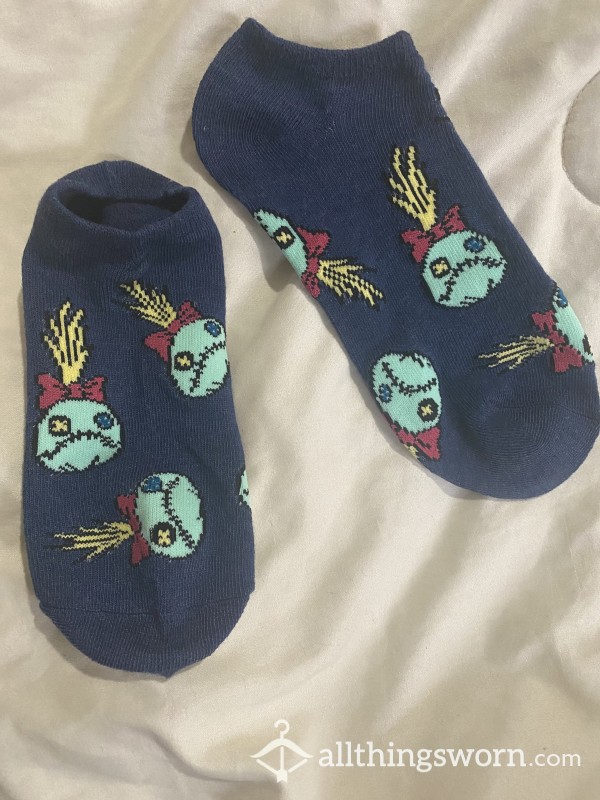 Disney Themed Lilo And St*tch Ankle Socks