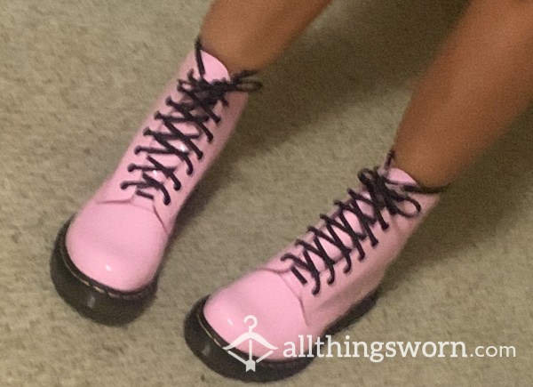 Dr. Marten Pink Boots