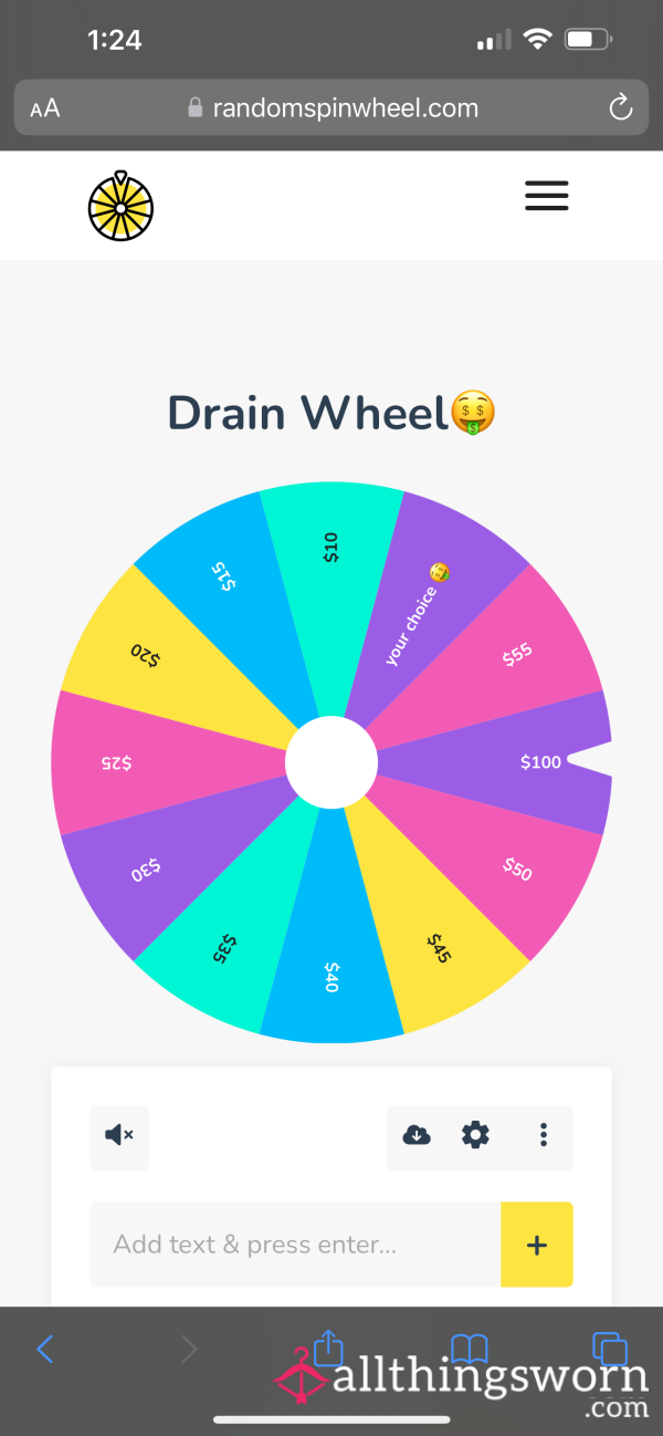 Drain Wheel