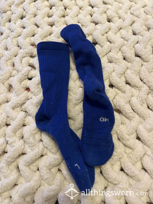 Duke Blue Under Armor Socks