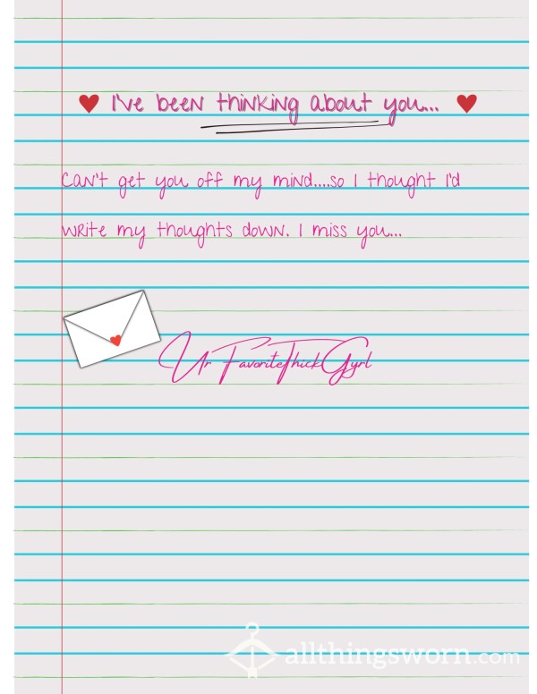 Ebony GFE-Love Letter To The D