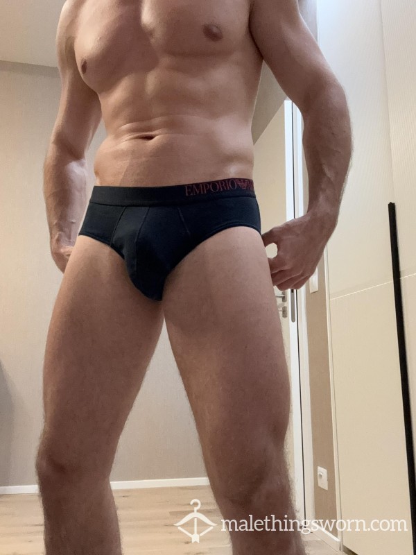 Emporio Armani Briefs - Black