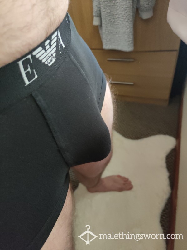 Emporio Armani Used And Pre Worn Boxers 😈🔥🍆🩲💦