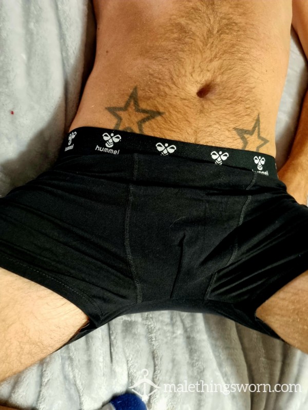 Extra Large Hummel Black Boxers