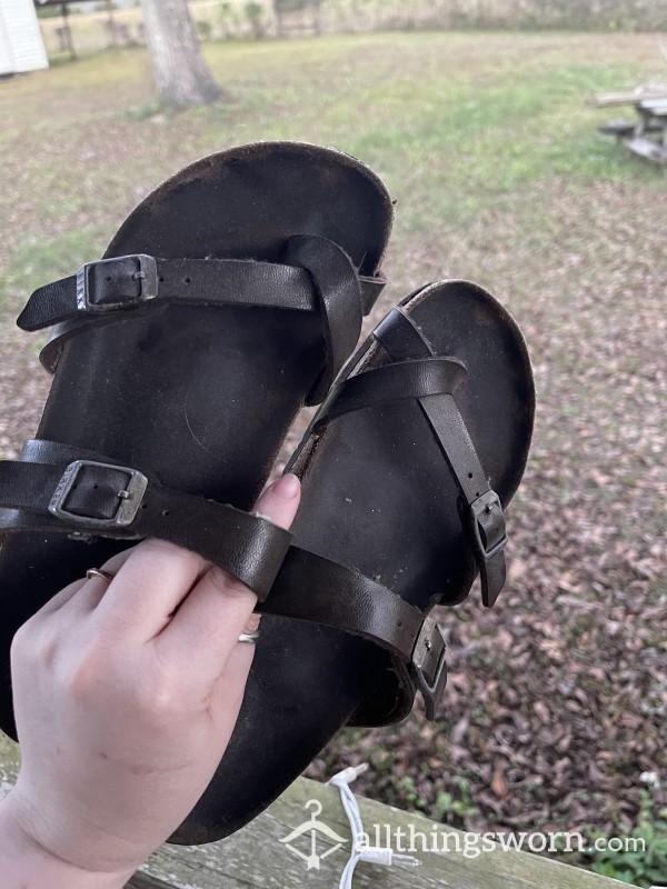 Extra Worn Birkenstocks