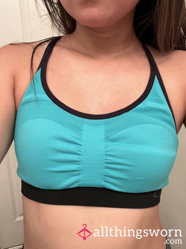 Extremely Sweaty Gym Bra