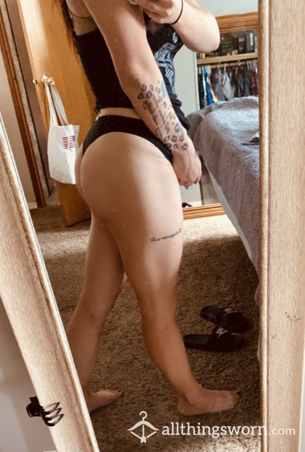 Favorite Black Thong 🖤