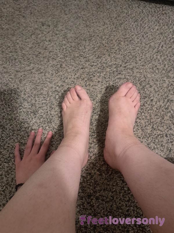 Feet After Getting Home From My 12 Hour Shift