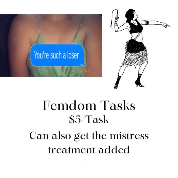 Femdom Tasks