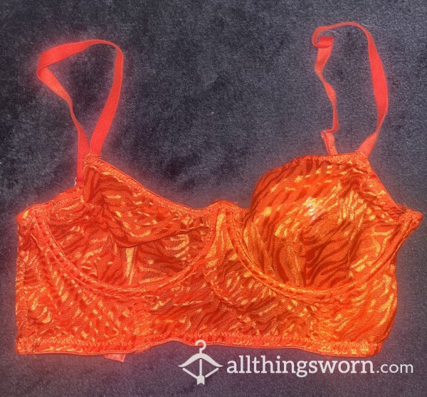 Fiery Orange Bralette