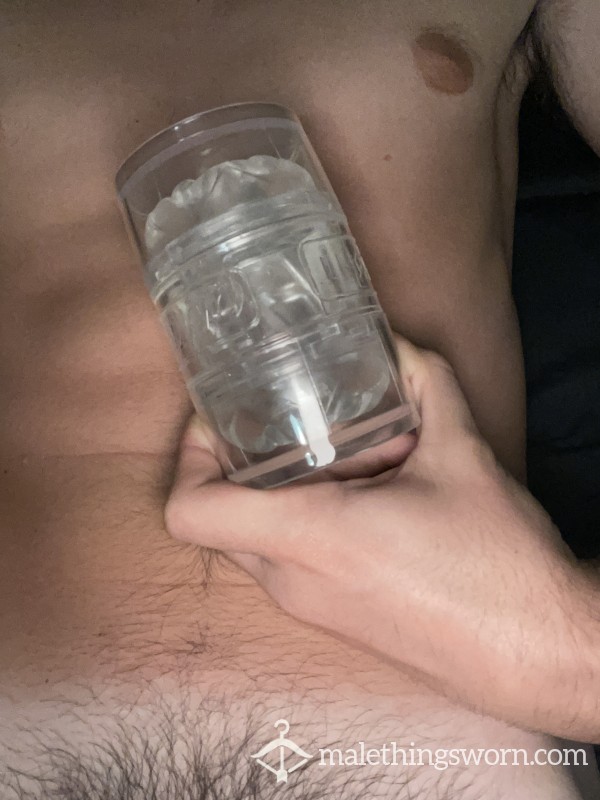 Filled Fleshlight Quickshot And Extras