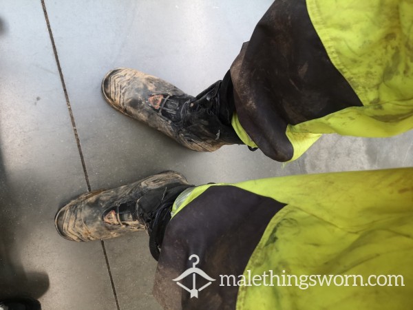 Filthy Tradie Pants And Boots