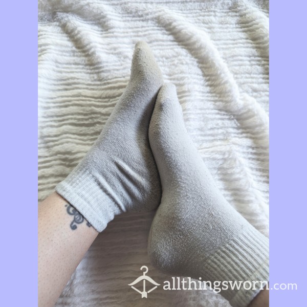 Filthy White Crew Socks