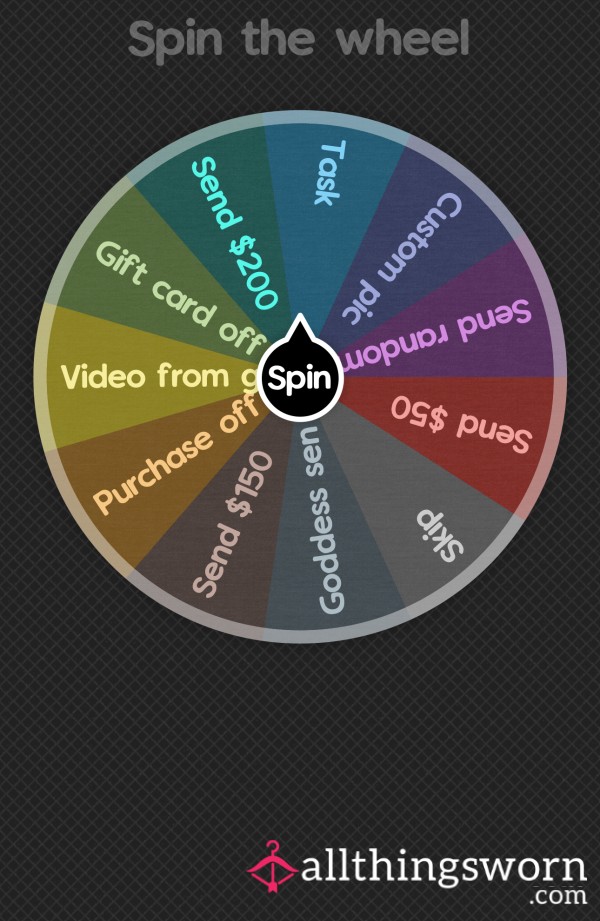 Findom Wheel