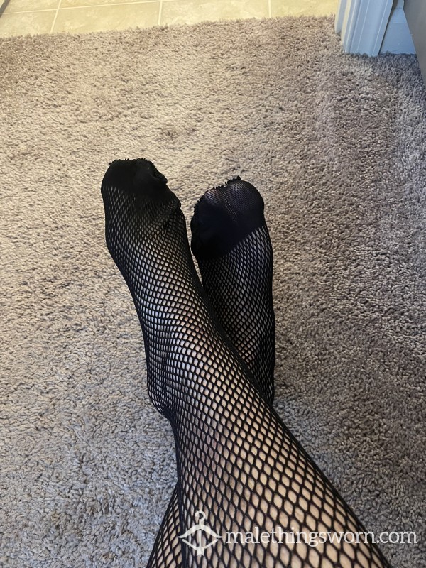 Men’s Fishnet Feet