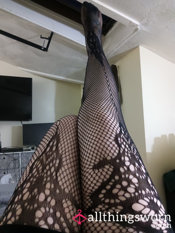 Fishnet Stockings (open Crotch)