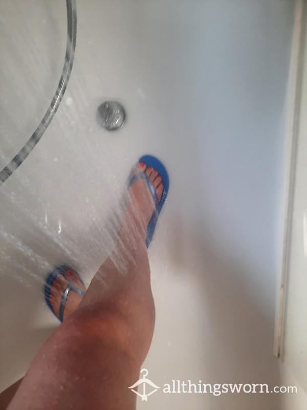 Flip-flops,wet In The Bathroom,and Something Else....