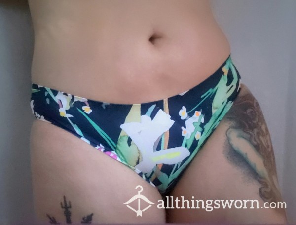 Flor*l Print Nylon Panties🌺