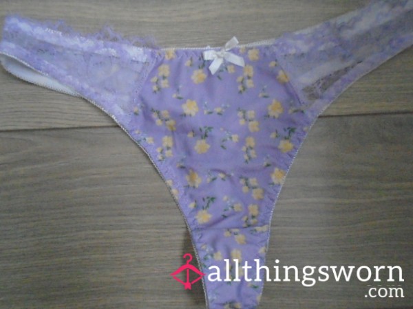 💜Flor*l Thong💜