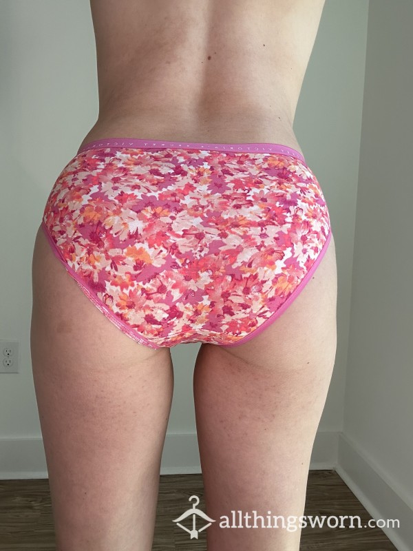 Multicolored Victoria’s Secret Fullback Panties 🌷🌺🌸