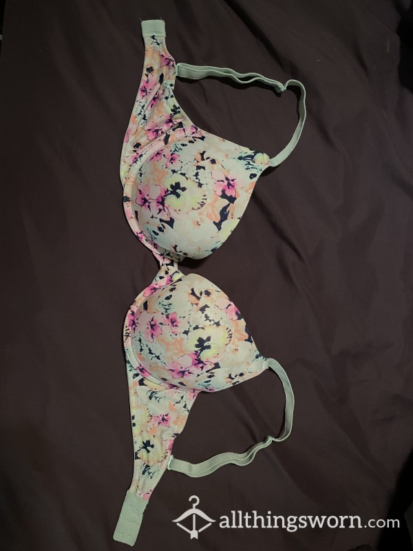 Flowery Bra