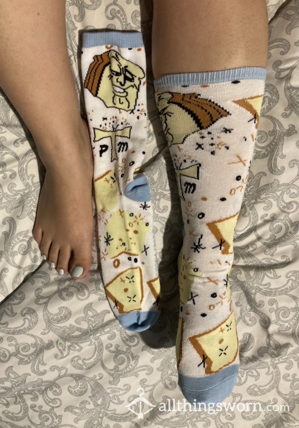 French Toast Man Tube Socks