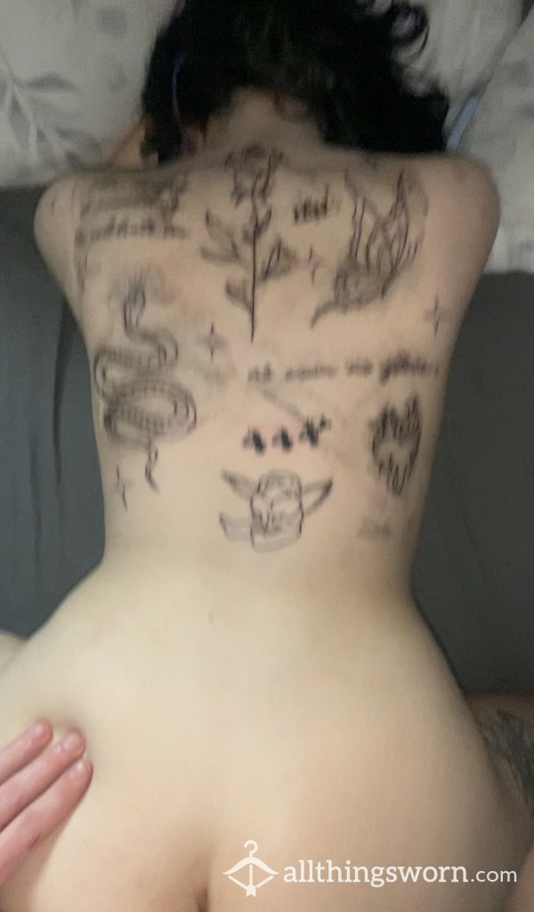 Fresh Back Tattoo And Back Shots