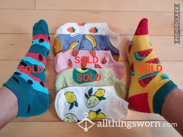 Fruits Ankle Socks