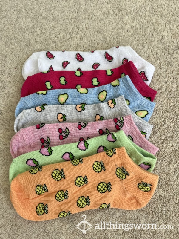 Fruity Cotton Socks