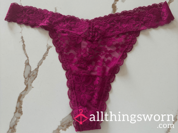 Fuchsia Thong