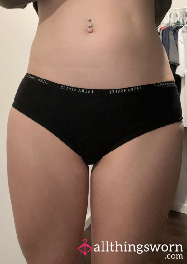 Full Back Black Panties