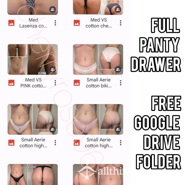 Full Panty Drawer