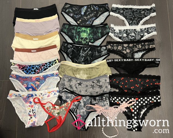 Fun Print +rib Panties