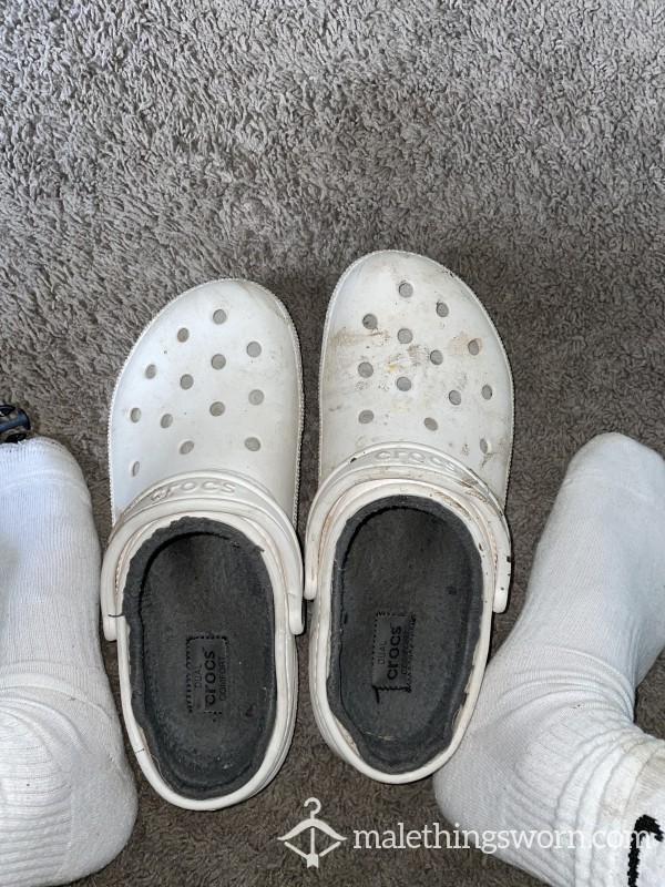 Fuzzy Crocs