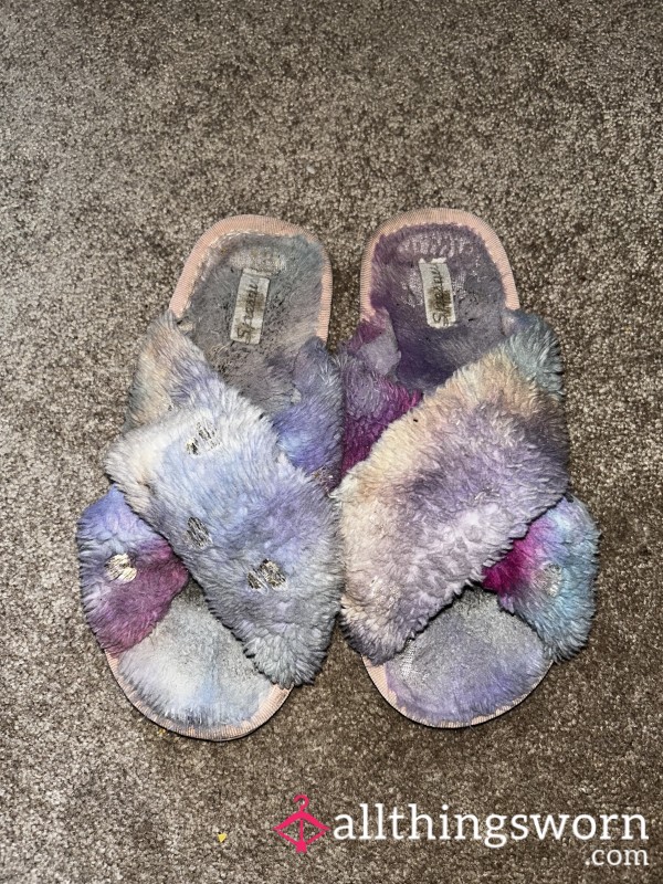 Fuzzy Slide Slippers