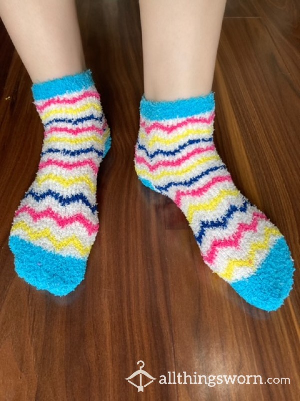 Fuzzy Slipper Socks