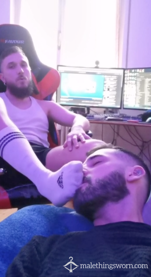 Gabriel Sniffs Andreas Dirty Socks