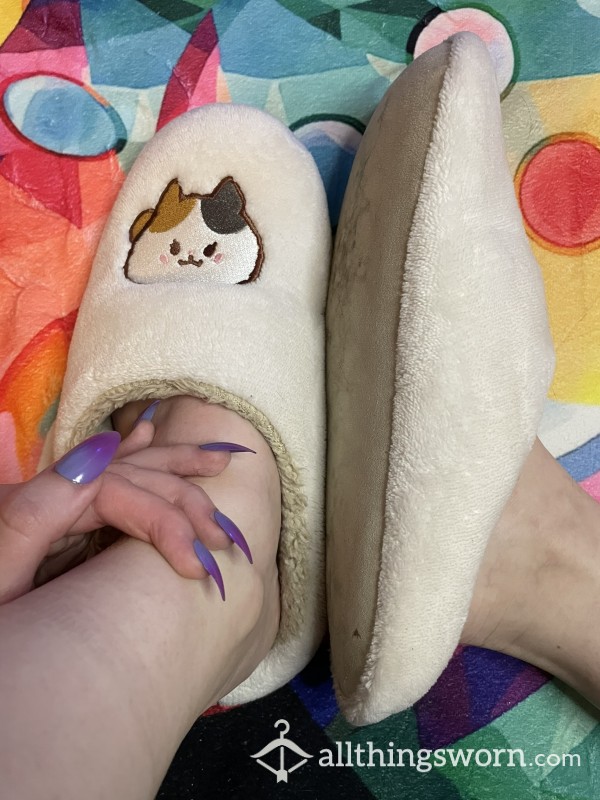 Gamer Girl Slippers Worn By Hot Findom