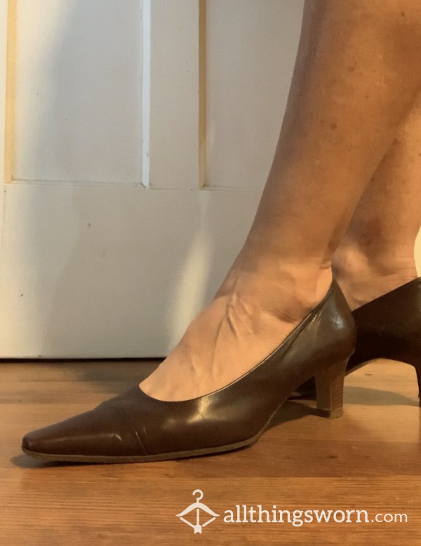 Genuine Leather Pumps