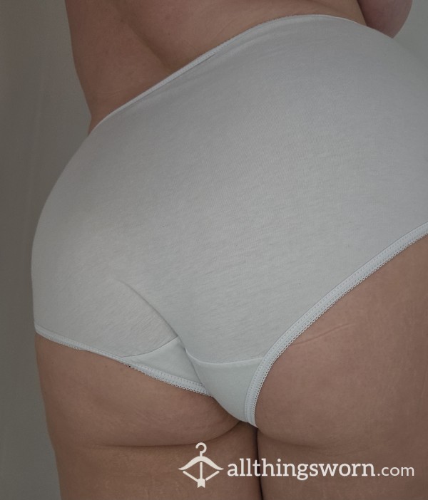 Giant White Cotton Knickers