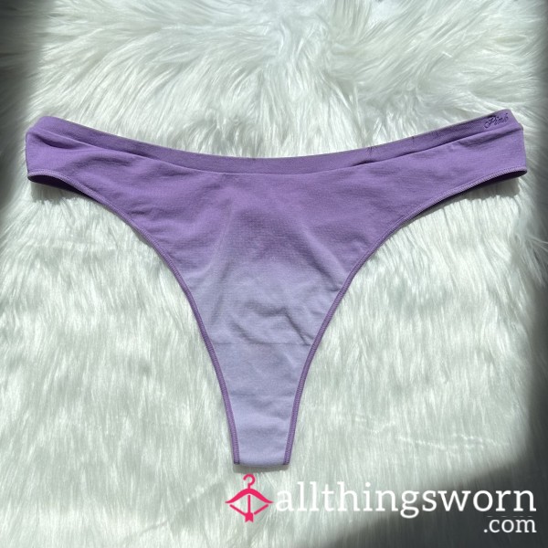 Glazed Violet Thong