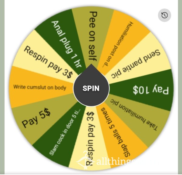 Goddess Entertainment HUMILIATION WHEEL