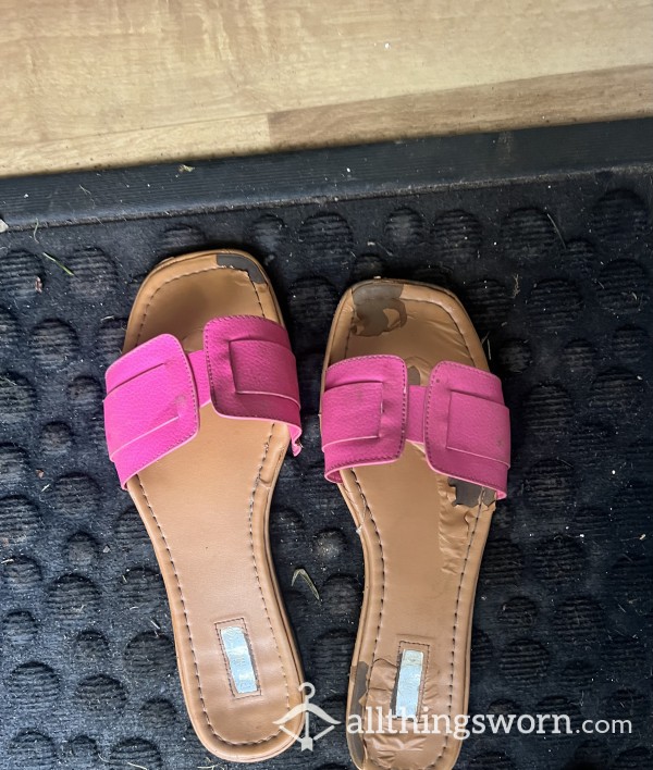 Goddess Flats (size 8- Very Worn)