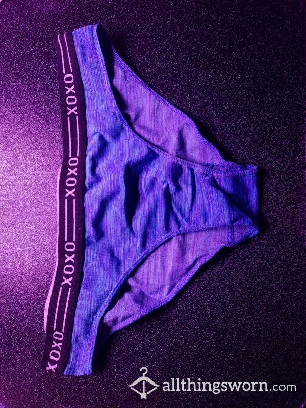 GODDESS' BLUE PANTIES WORN 48H